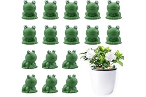 ‎RONGXZE Rongxze 100 Stück Mini Harz Frosch Figuren,Mini Frosch Gartendekoration, Mini Frösche Miniatur Frosch Spielzeug für Moos Landschaft Garten Dekoration Zuhause, Büro DIY Craft Zubehör (Mini Frosch)