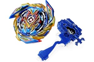 mlywd Gyros Toupies, Quadrive Metal Fusion avec Lanceur Starter Gyros de Combat Jouet Set B-163