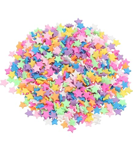 PATIKIL 120g Paillettes d'argile Granulés de Sucre Râpé Au Chocolat