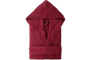 Top Towel - Elegant - Accappatoio per donna e uomo 100% cotone, 500 g/m² - Opzione con cappuccio o senza cappuccio - Morbido e assorbente per doccia, spa e piscina