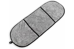 MONKIMAU Mikrofaser Hundehandtuch - Extra saugfähing für kleine bis große Hunde