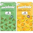 Madmix Assorted Raisins Combo: Paan and Mango | Authentic Mango and Paan Mukhwas | No added Sugar, Low Calorie | Vegan and Natural Dessert | Sweets for Kids| Pocket Paan|Premiun Raisins| Mouth Freshner| 2 Flavour*5 Pack each*15g