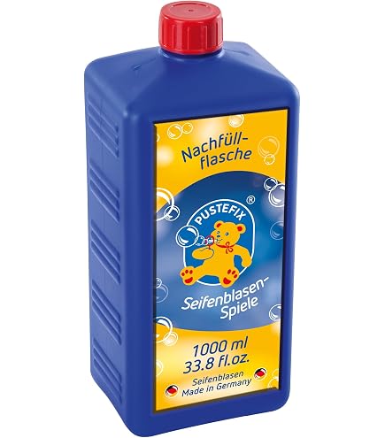 Pustefix Seifenblasen 70 ml Großpackung Made in Germany für Kinder & Erwachsene (3 Dosen, Seifenblasen) Spielzeug