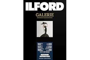 ILFORD GALERIE Prestige Textured Cotton Rag 310 gsm 5x7 Zoll - 127 mm x 178 mm 50 fogli