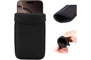 MDJYMYZ Neopren Handytasche für iPhone 16 15 14 13 12 Pro Max, Universal Handysocke Handyhülle Tasche Schutzhülle für Samsung S25 Ultra, S24 Ultra, S23 Ultra, Note20 5G, Note20 Ultra, S20 Ultra, 9.5*18.5 cm
