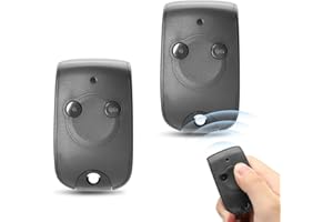 Telecommande Portail Compatible avec 1841026, 433,42mhz Télécommande NS 2 Canaux Bip Portail Porte De Garage, 2 Moteurs (2)