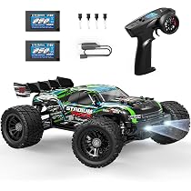 Voiture Télécommandée Tout Terrain - 1:18 High Speed 4WD Rc Truggy 40 Km/H | 2,4 Ghz Voiture Drift Radiocommandéé Telecommandé Hobby Grade Rc Voiture Téléguidée Avec Deux Batteries et 2 jeux de pneus