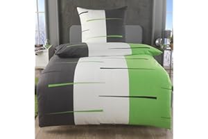 DreamHome 2 TLG Microfaser warme Winter Thermo Fleece Bettwäsche 135x200 Kissenbezug 80x80, Design - Motiv:Design 5