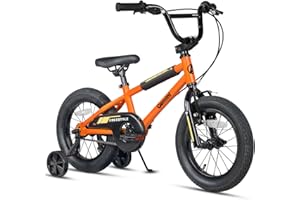 AVASTA 12 14 16 Pulgadas Bicicleta Infantil Estilo BMX con estabilizadores para niños pequeños de 1-8 años niños niñas Múltiples Colores