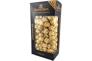 ‎GOLDCORN Gourmet Popcorn Karamell / Caramel 100 gramm Box Feinkost Snack | GoldCorn