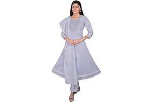 ROOHVASTRA Frauen indische pakistanische traditionelle farbige Baumwolle formale Kurti 121