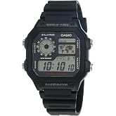 Casio AE-1200WH-1AVDF Standart Erkek Kol Saati, Siyah, Standart