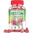 Elevate Nutrition Immune Support Gummies - 60 Vegan Gummies Food and Dietary Supplement - Vitamins C & B6 w/Zinc & Selenium - Immunity Complex