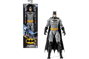 Batman S1-Actionfigur, 30 cm groß, voll beweglich für spannende Abenteuer und actionreiche Stunts, Spielzeug für Kinder ab 4 Jahren, original Comic-Design