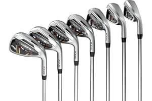Cobra Golf 2022 LTDX Set Ferro Da Stiro Satinato Cromo-Oro Fusion