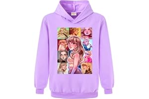FORLCOOL Girls Joggers Boys Pullover Girl Cotton Tops Musical Concert Hoodie for Fans for Kids