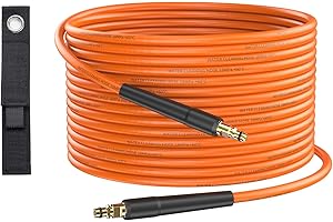 OHAYORI Pressure Washer Replacement Hose 10M Power Wash Hose Extension for Karcher K2 K3 K4 K5 K6 K7, 180Bar Jet Wash Hose with Click Type Plug Quick Connect, High Pressure Accessory for Car Cleaning