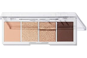 e.l.f. Bite-Size Eyeshadows, Creamy, Blendable, Ultra-Pigmented & Easy to Apply On-the-go, Long-lasting, Vegan & Cruelty-Free, Cream & Sugar, 0.12 Oz