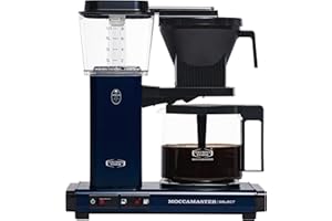 Moccamaster KBG Select, Cafetera, Noche Azul, Cafetera Filtro, 1.25 Litros