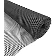Plastic Mesh Fencing | 1m x 10m | 5mm Hole | Black | Plastic Garden Fencing Mesh, Netting For Garden Fences, Plant Support, Tree Guards, Reusable Plastic Mesh For Climbing Plants, Vegetables, Pets