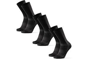 DANISH ENDURANCE Chaussettes Premium Cyclisme, Vélo sur Route et VTT, Respirantes, Homme Femme, 3 et 5 Paires