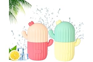 RoseFlower Ice Roller for Face Eyes 2 Unid/Set, Cactus Rodillo de hielo facial, Rodillo de hielo para cara y ojos, elimina eficazmente la hinchazón, reduce los poros - a prueba de fugas