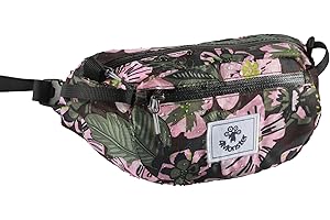 4Monster Foldable Waist Bag with Adjustable Strap, Portable Bum Bag Super Lightweight, Water Resistant Fanny Pack for Men Women Outdoor Hiking Running Travel Camping Sport