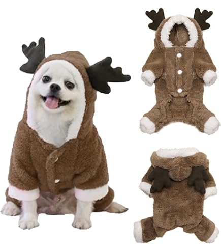 Cerchietto Renna Babbo Natale Per Cani Costume Renna Natale Per Cani