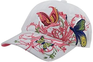 QCHOMEE Baseball Caps Baseballkappe Baseball Cap Kappe Mütze Schirmmütze Faltbarer Basecap Snapbackhut Sonnenschutz Sport Hat Sonnenhut Baseballmütze Modischste Shade Hat für Jungen Mädchen (Weiß 2)