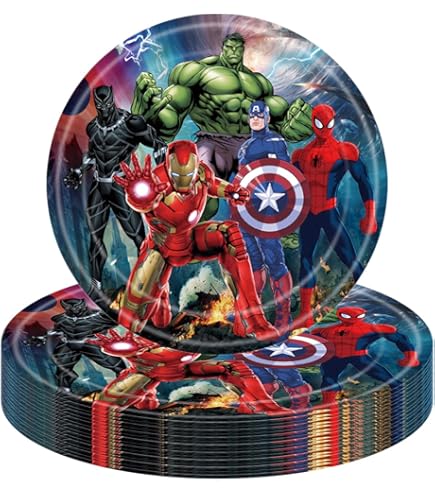 Spiderman® Partyset för 16 personer - utan tårta