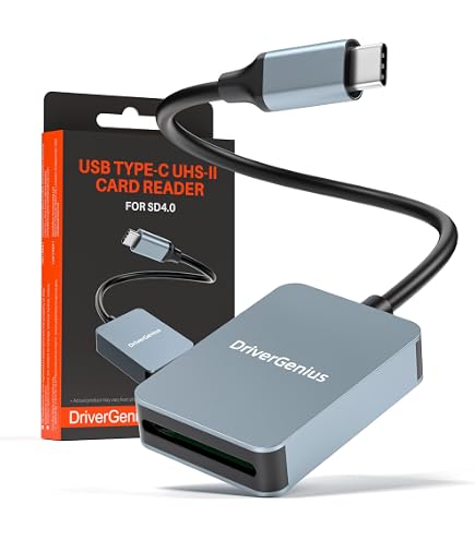 Lexar RW330 Lettore Di Schede MicroSD UHS-II USB-A, Velocità Fino A 312 MB/s, Plug-and-Play, Compatto Per PC E Mac