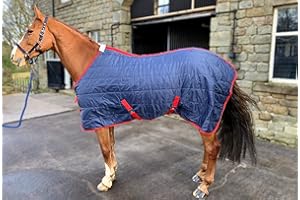 TURNER EQUESTRIAN Lightweight Quilted Stable Rug 100g Fill (6'9")