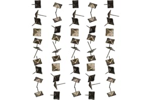 HERCHR 50pcs Clous Tapissier, Clous de Tapissier 14x20mm,Clouss de Rembourrage Vintage, clouss de tapissier bronze rétro clousss de meubles vintage clousss d'ameublement pour meubles