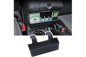 CKPEOR Center Console Hanging Organizer per 2011-2017 Jeep Wrangler JK JKU Accessori di Stoccaggio Interni Bracciolo Vassoio Laterale