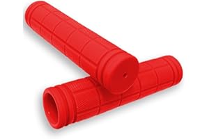 VIAUMBR Poignées de vélo ergonomiques en Caoutchouc Souple antidérapant 120MM