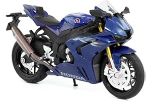 Turbo Challenge - Moto Honda CBR1000RR-R - Druckguss - 029924-1/12 - Freilauf-Fahrzeug - Blau - Metall - Kinderspielzeug - Geschenk - Ab 3 Jahren