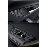 Graficar Design Togg T10X ile Uyumlu İ&ccedil; Trim Folyo Kaplama Set, Mat Karbon Siyah Meridian Ses Sistemsiz Ara&ccedil;lar