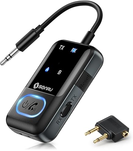 Nura Bluetooth 5.3 Audio Transmitter, Qualcomm Snapdragon Sound