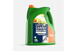 Vax Ultra+ Pet 4L Carpet Cleaner Solution, Stain Remover Shampoo, Citrus Burst Scent, Neutralises Pet Odours, 1-9-142064, Green