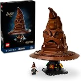 قبعة LEGO Harry Potter Talking Sorting Hat 76429 - مجموعة صنع نماذج إبداعية قابلة للتجميع لمحبي هاري بوتر البالغين