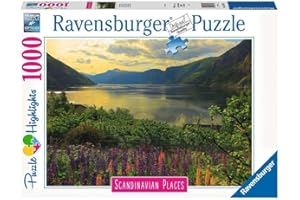 Ravensburger Puzzle 16743 Ravensburger Skandynawski Krajobraz 2 1000 Elementów Puzzle Dla Dorosłych (16743) Unikalne Elementy, Technologia Softclick - Klocki Pasują Idealnie