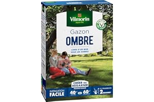 Vilmorin 4466514 Gazon Ombre, Vert, 1 kg