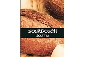Retrogama Sourdough Journal - Small Size Bread Baking Diary & Artisan Tartine Bread Cookbook Log for 100 Loaves: Baking Supplies for Artisan Bakers, ... Breadmakers & Beginners, Large Size 8.5X11