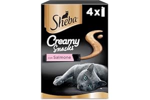 Sheba Creamy Snacks, Marrone, 4 Unità (Confezione da 11)