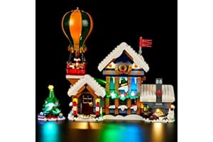 LIGHTAILING Set di Luci per Lego-10339 Santa's Post Office Modello - NON Incluso nel Modello