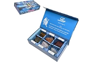 KACHVI Crystal Gifts - Pietre del Segno Zodiacale per completare Le Pietre della Nascita - Cristalli curativi Naturali con Oroscopo Confezione da 6 (Leo)