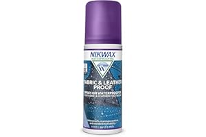 Nikwax Fabric and Leather Proof Spray-On, Waterproofer for Combination Footwear, Proofer (Neutral) - 125ml