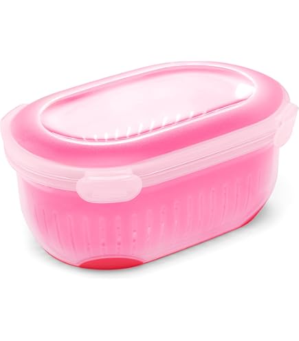 Joie Kitchen Gadgets 31830 Récipient à Baies Et Passoire Framboise - Outil Pratique Pour Rincer Et Stocker