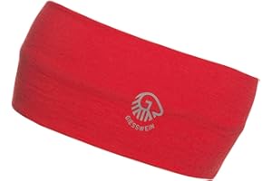 Giesswein Stirnband Brentenjoch - Merino Jersey Headband, Damen & Herren Ohrenwärmer aus 100% Merinowolle, Leichtes Sport Stirnband, helmkompatibel