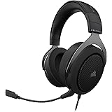 Corsair HS60 HAPTIC Cuffia Gaming Stereo con Tecnologia (Bassi Aptici Realizzati Tramite Taction Technology, Padiglioni Regol